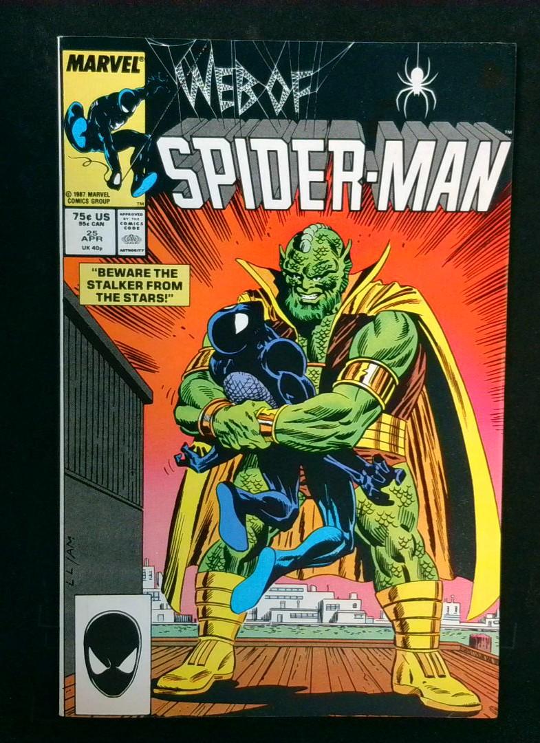 Web of Spider-Man #25, VF+ Marvel, 1987