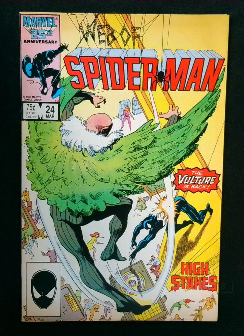 Web of Spider-Man #24, Marvel, 1987