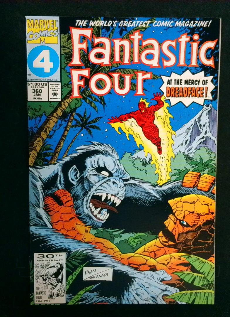 Fantastic Four #360, NM Marvel, 1991