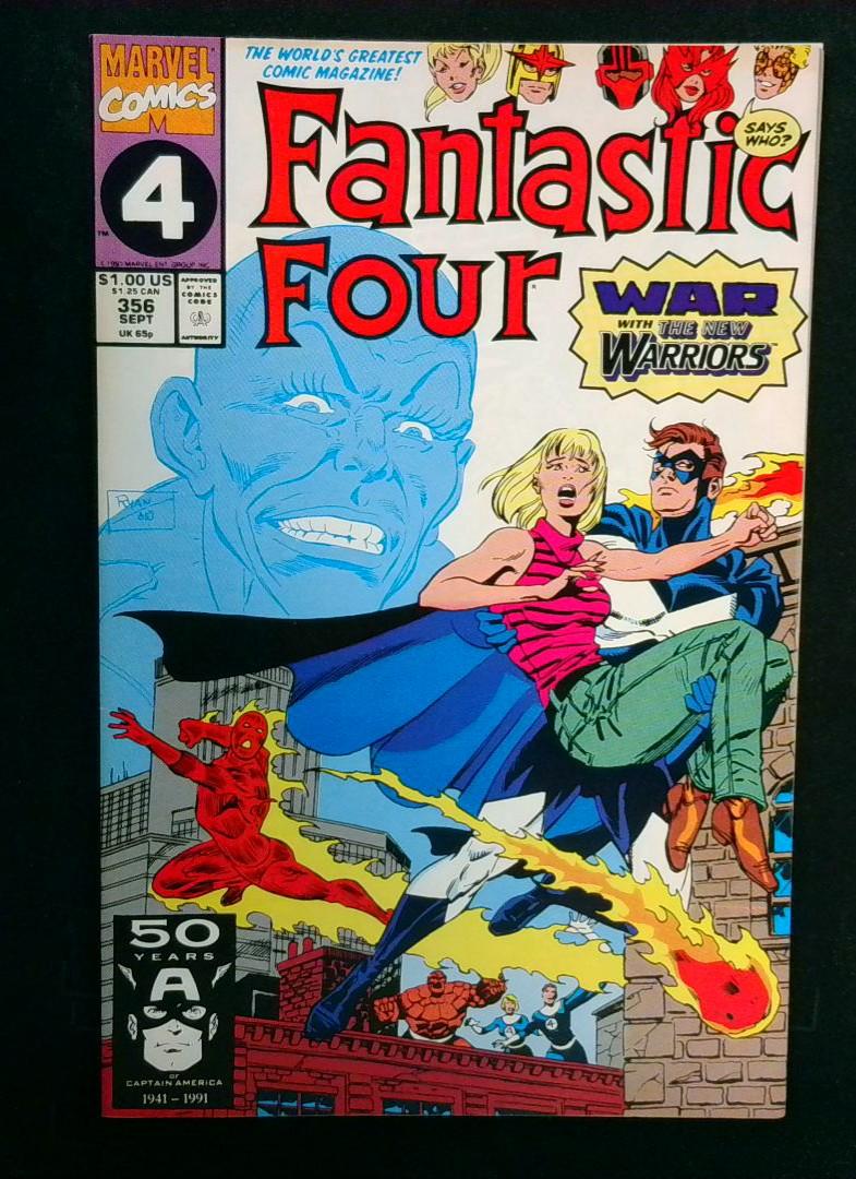 Fantastic Four #356, VF Marvel, 1991