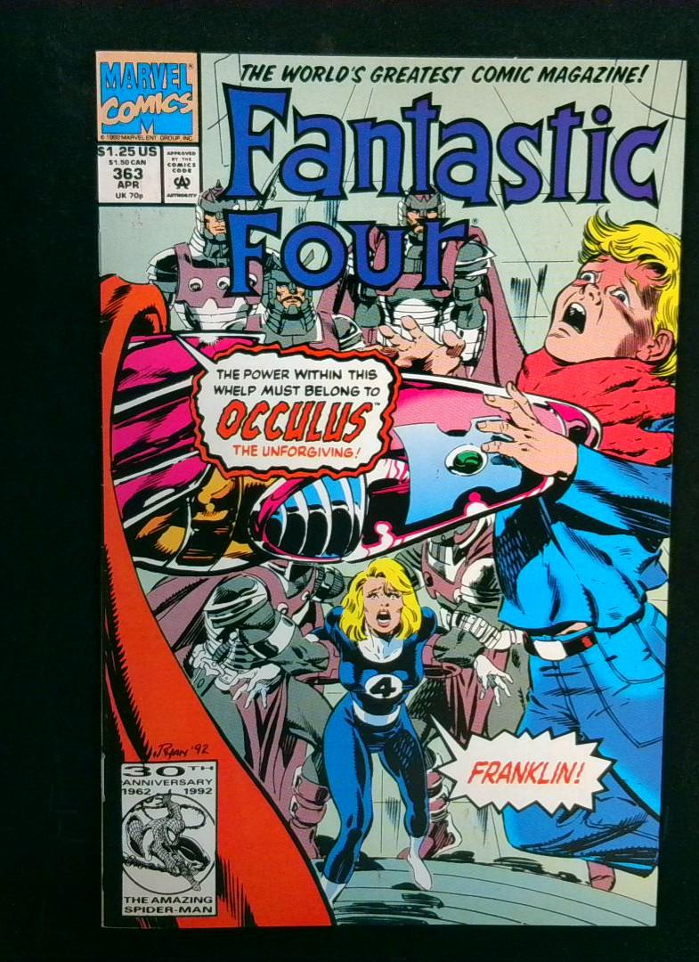 Fantastic Four #363, VF Marvel, 1992