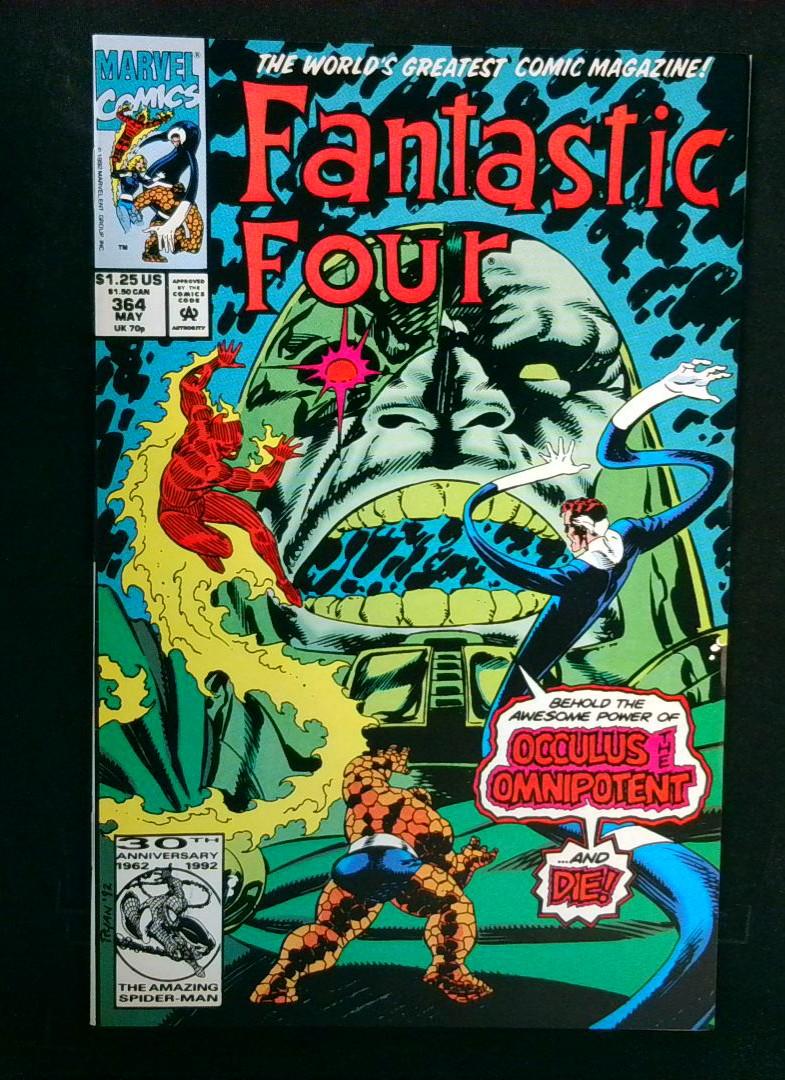 Fantastic Four #364, VF Marvel, 1992