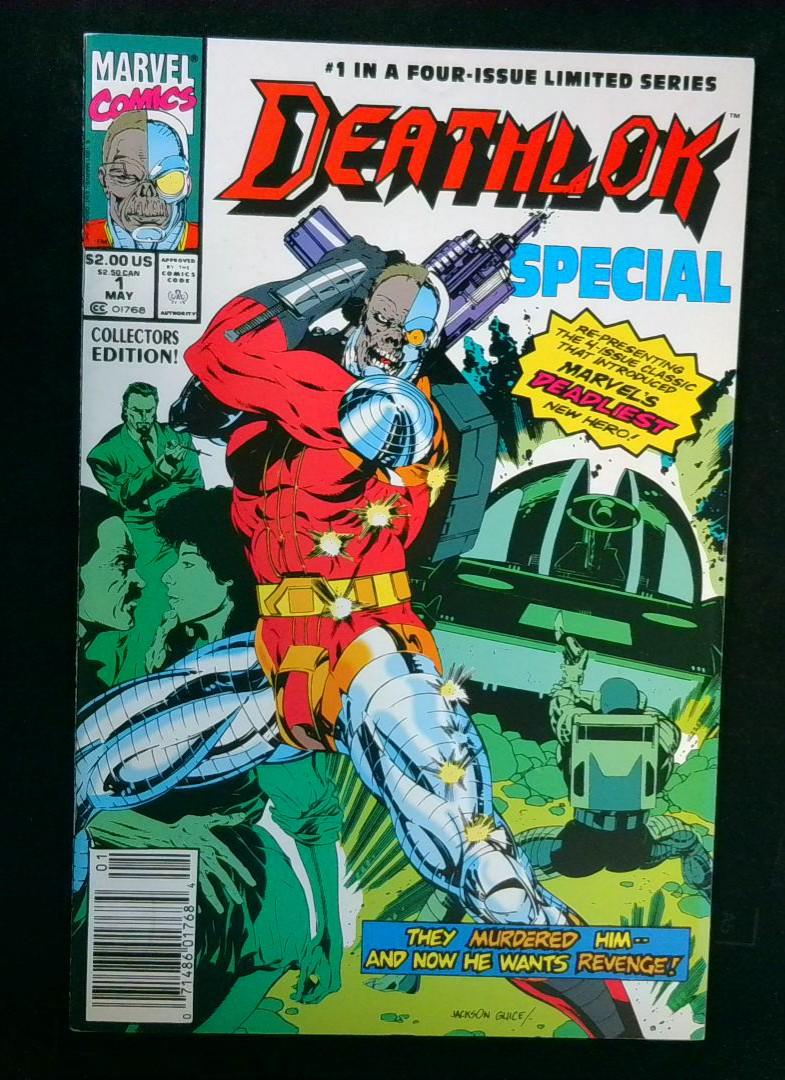 Deathlok Special #1, NM Newsstand, Marvel, 1991