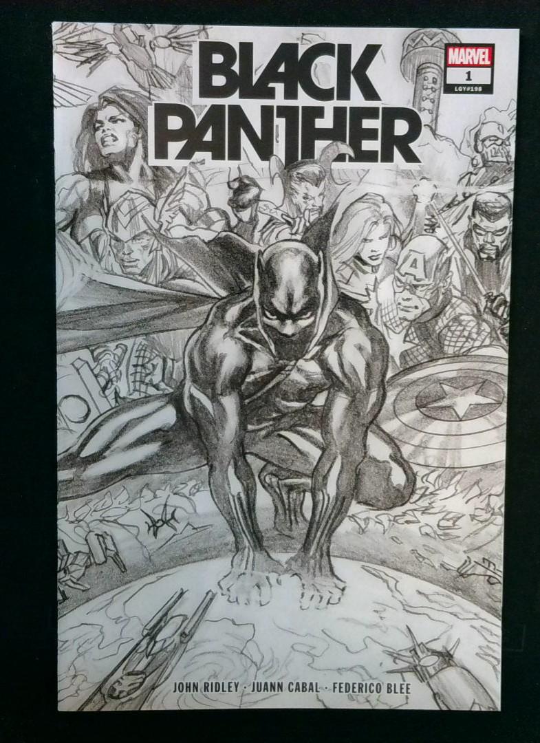 Black Panther #1, Second Printing Variant Cvr, Marvel 2022