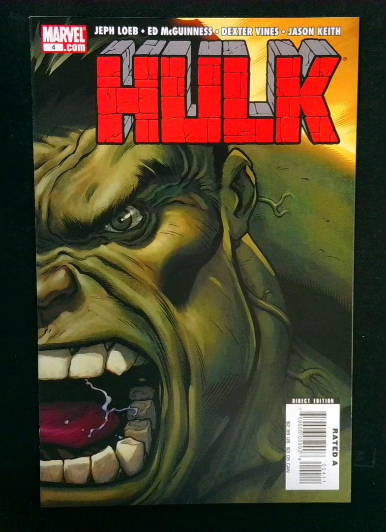 Hulk #4, VF Marvel, 2008