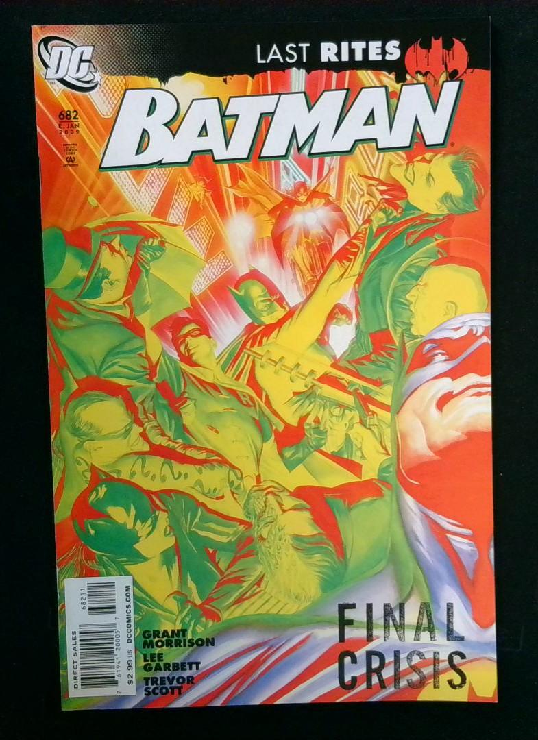 Batman #682, NM Alex Ross, DC Comics, 2009