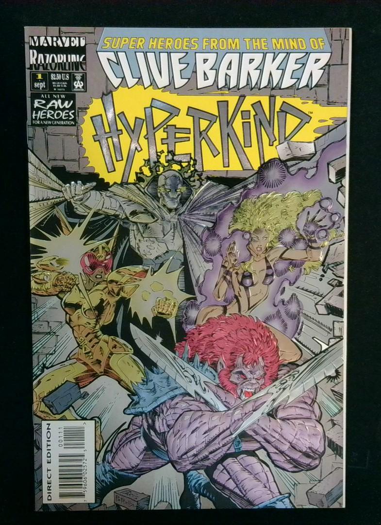 Clive Barker Hyperkind #1, NM Marvel, 1993