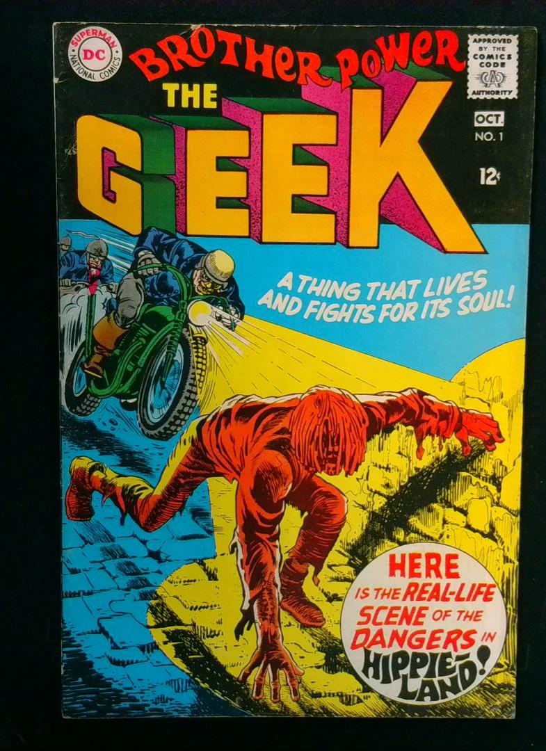 Brother Power the Geek #1, FN- DC, 1968