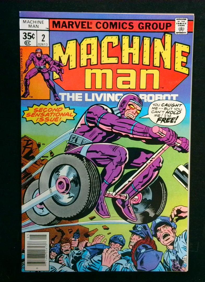 Machine Man #2, NM Beautiful Copy Marvel, 1978