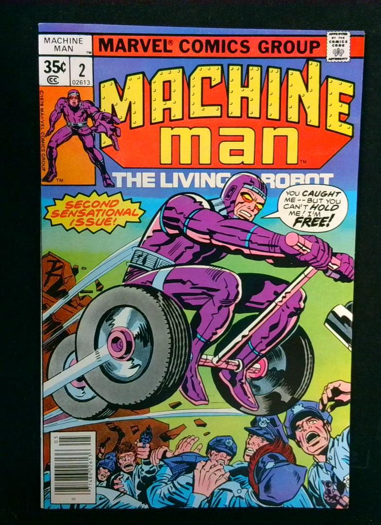 Machine Man #2, NM- Marvel, 1978
