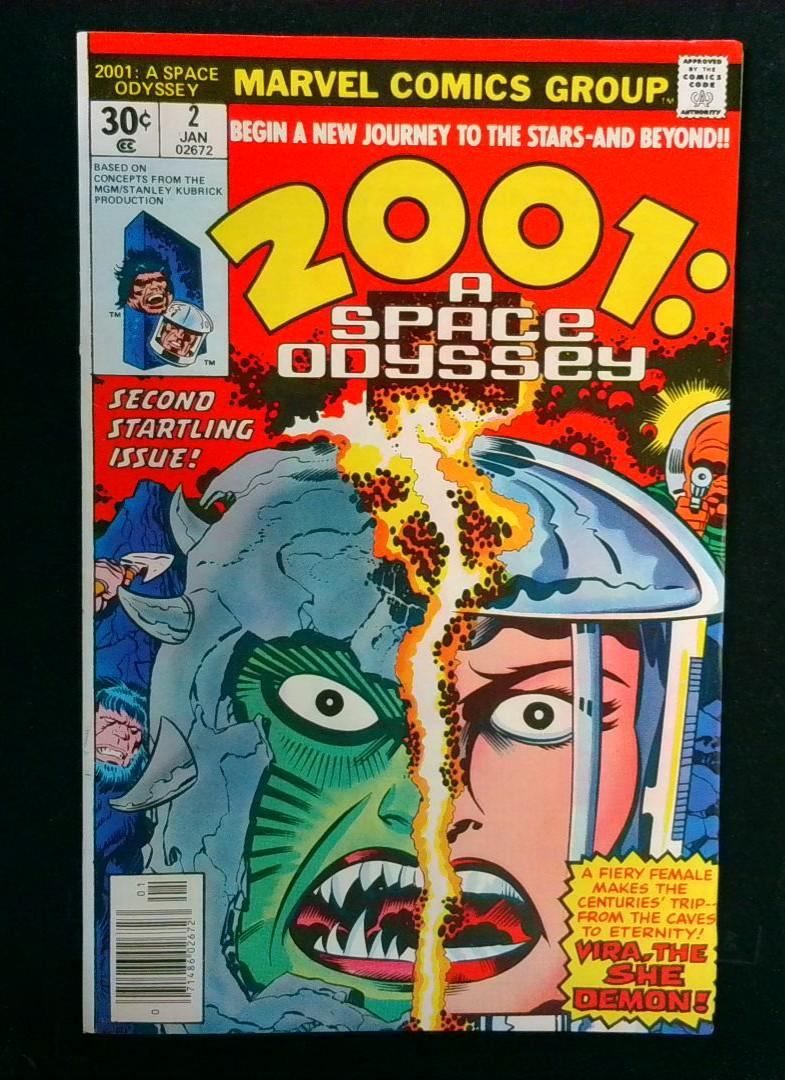 2001: A Space Odyssey #2, VF Marvel, 1977