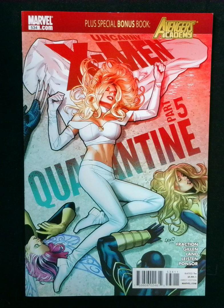 Uncanny X-Men #534, VF White Queen Marvel, 2011