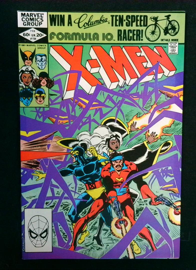 X-Men #154, NM Summers Family Origin, Marvel, 1981