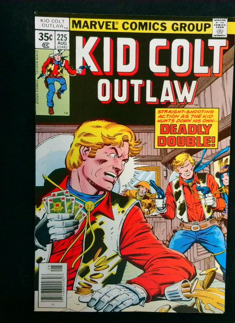 Kid Colt Outlaw #225, VF+ Marvel, 1978