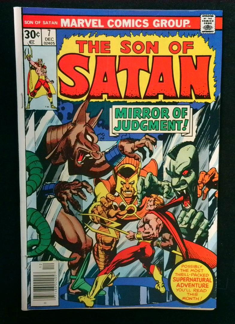 Son of Satan #7, OJ Simpson Ad Marvel, 1976