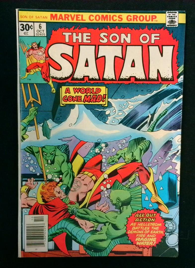 Son of Satan #6, VG+ Marvel, 1976