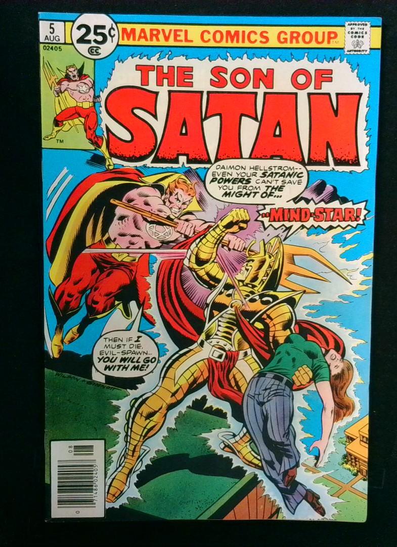 Son of Satan #5, VG+ Marvel, 1976