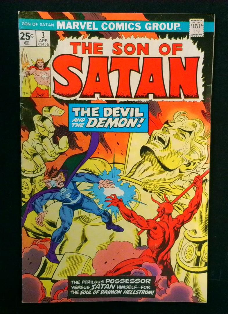 Son of Satan #3, VG Marvel, 1975