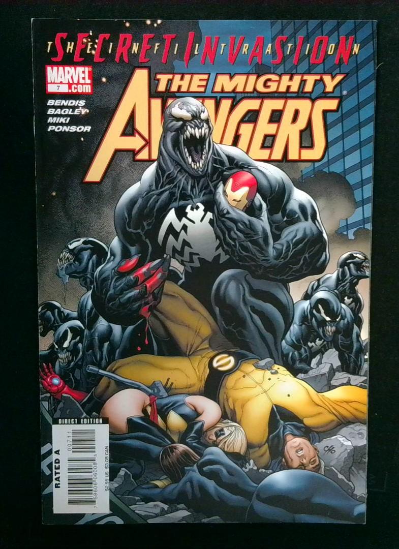 Mighty Avengers #7, Venom, Marvel