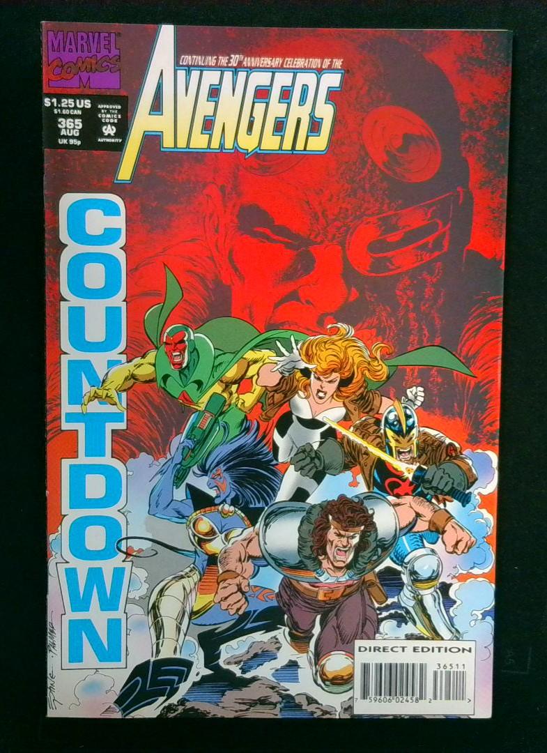 Avengers #365, NM Marvel, 1993