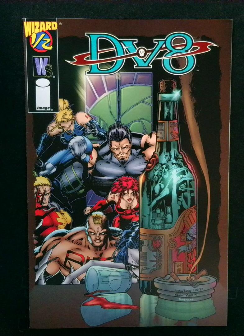 DV8 #1/2, VF Wizard Exclusive, Image Comics, 1997