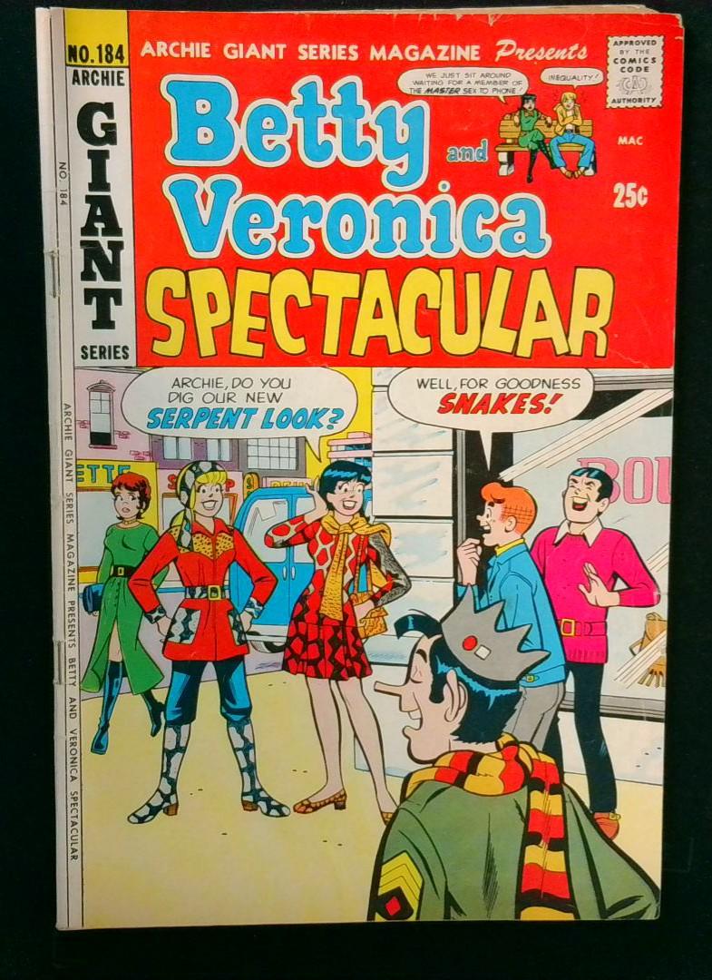 Betty and Veronica Spectacular #184, Archie, 1971