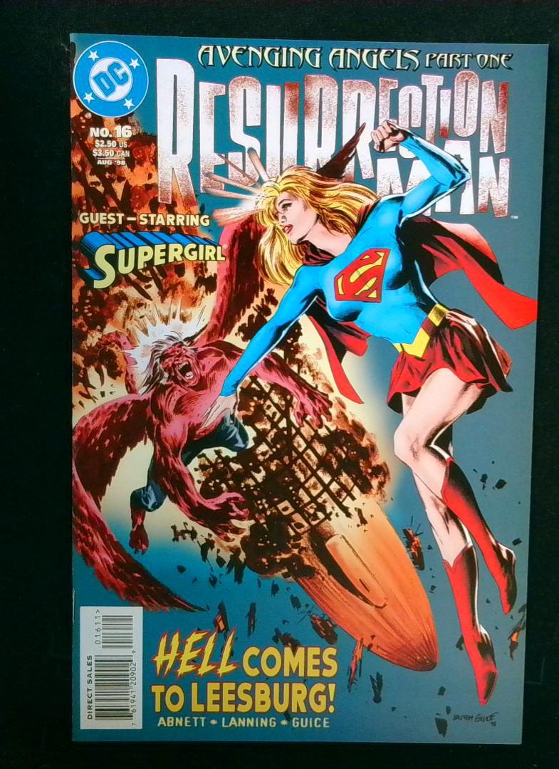 Resurrection Man #16, NM Supergirl DC, 1998