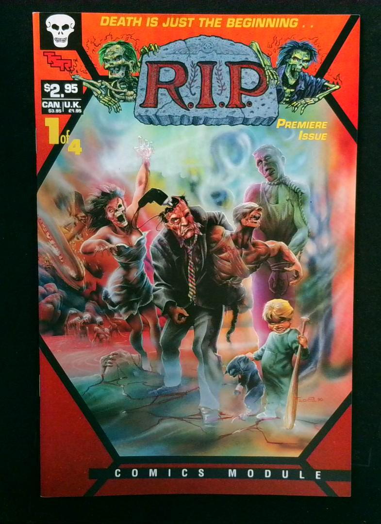 R.I.P #1, VF+ TSR, 1990