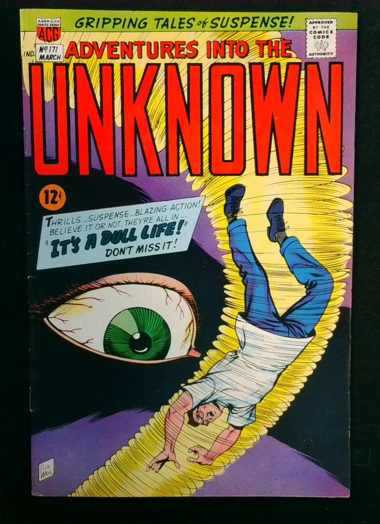 Adventures Into the Unknown #77, American Comics Group, 1967