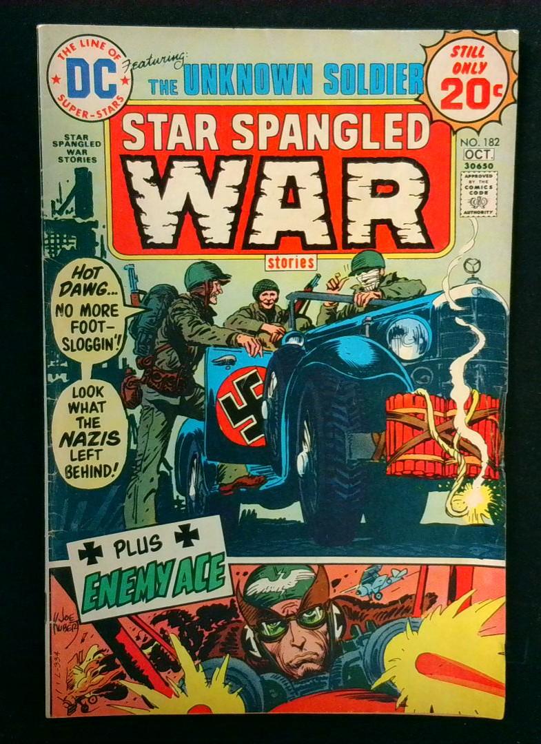 Star Spangled War Stories #182, DC, 1974
