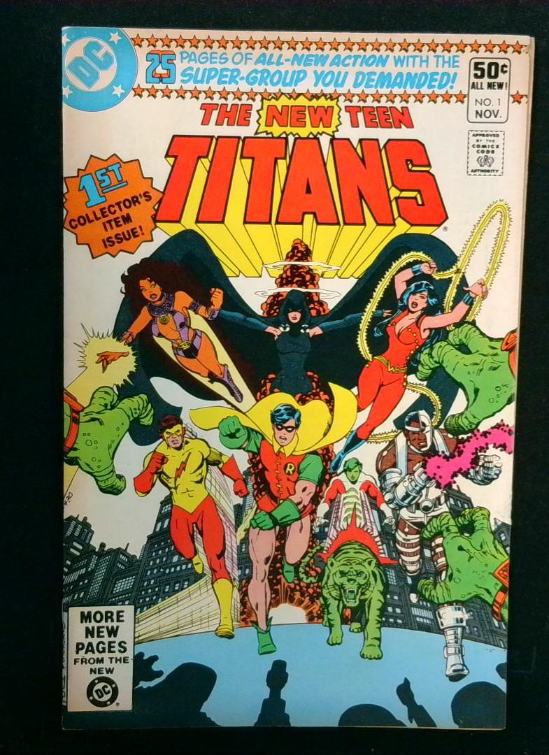 New Teen Titans #1, George Perez, 2nd Team Appearance, DC, 1980