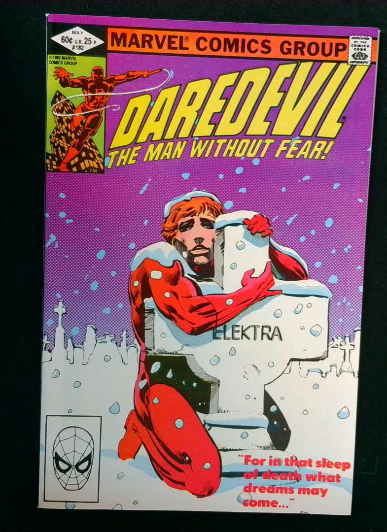 Daredevil #182, NM Classic Frank Miller Cover, Marvel, 1982