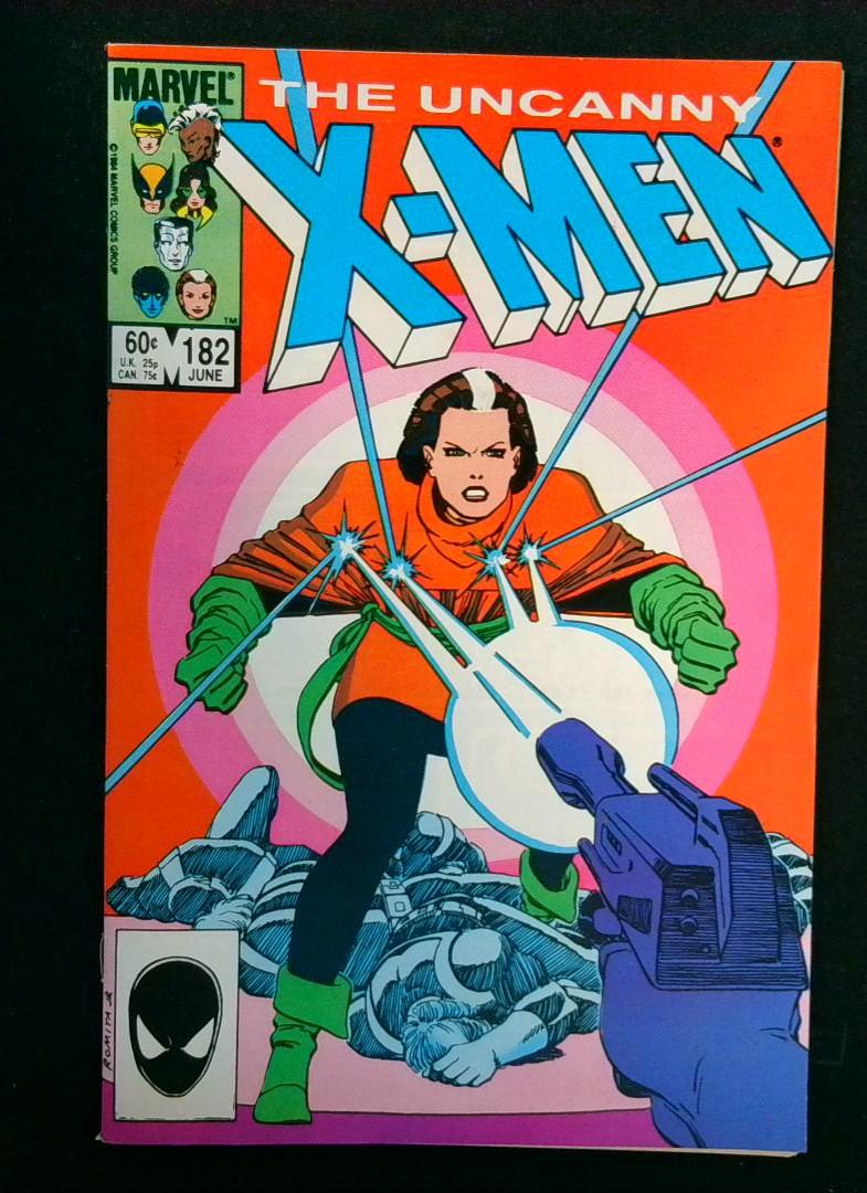 Uncanny X-Men #182, VF+ Marvel, 1984