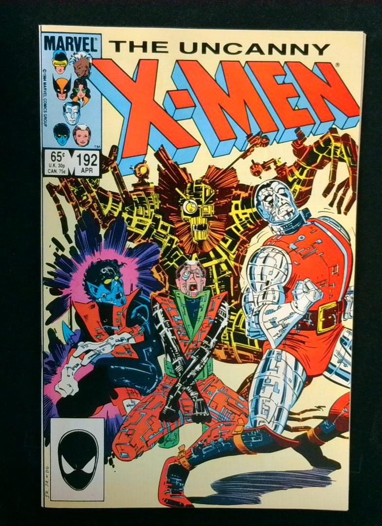 Uncanny X-Men #192, VF/NM Marvel, 1985