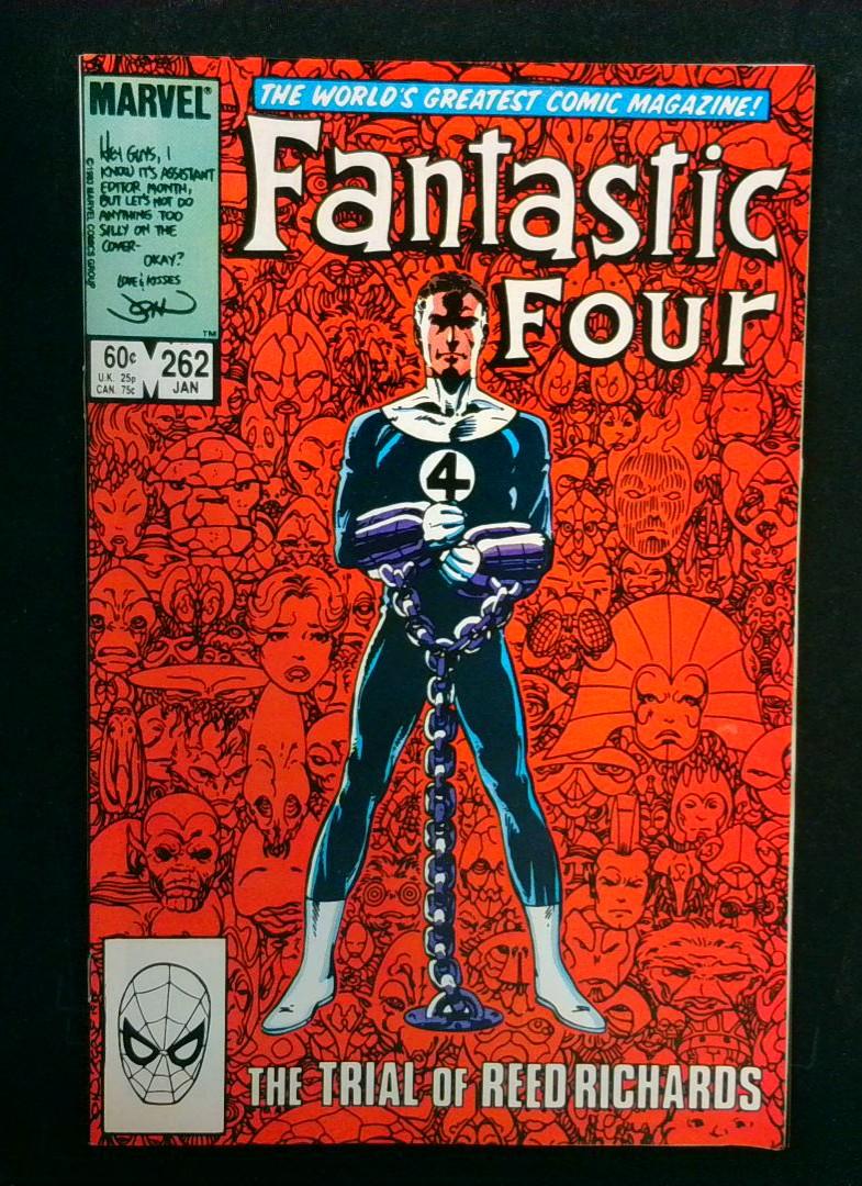 Fantastic Four #262, VF+ Reed Richards Trial, Marvel, 1984