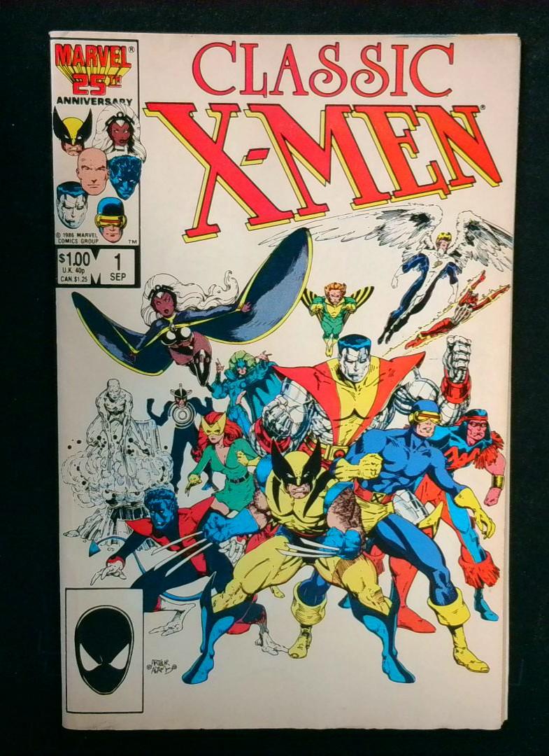 Classic X-Men #1, Marvel, 1986