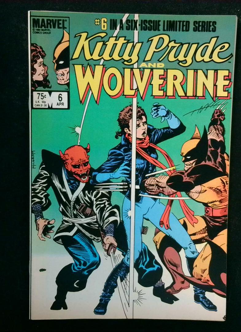 Kitty Pryde and Wolverine #6, VF/NM Marvel, 1984