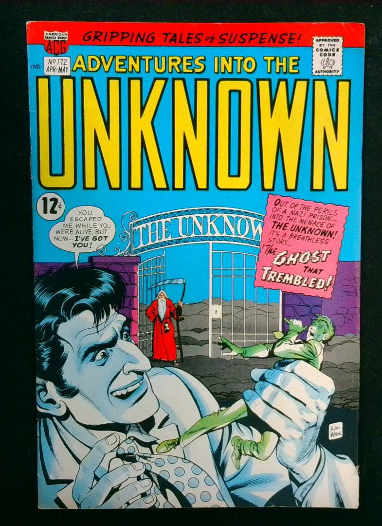 Adventures Into the Unknown #172, ACG, 1967