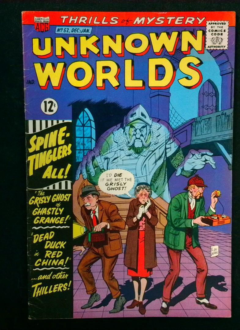 Unknown Worlds #52, American Comics Group, 1966