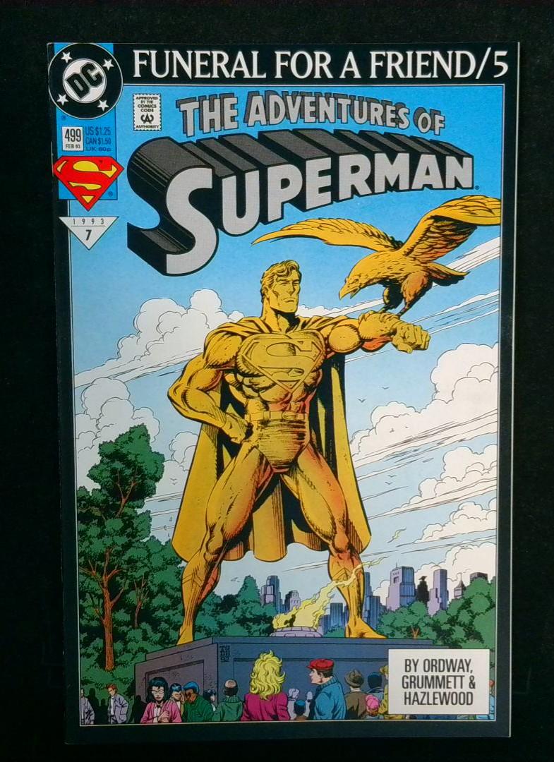 Adventures of Superman #499, NM DC, 1993