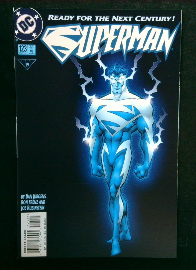 Superman #123, NM Glow-in-the-Dark DC, 1997
