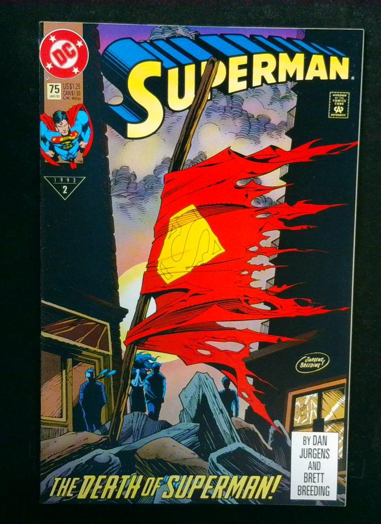 Superman #75, Death of Superman DC, 1993