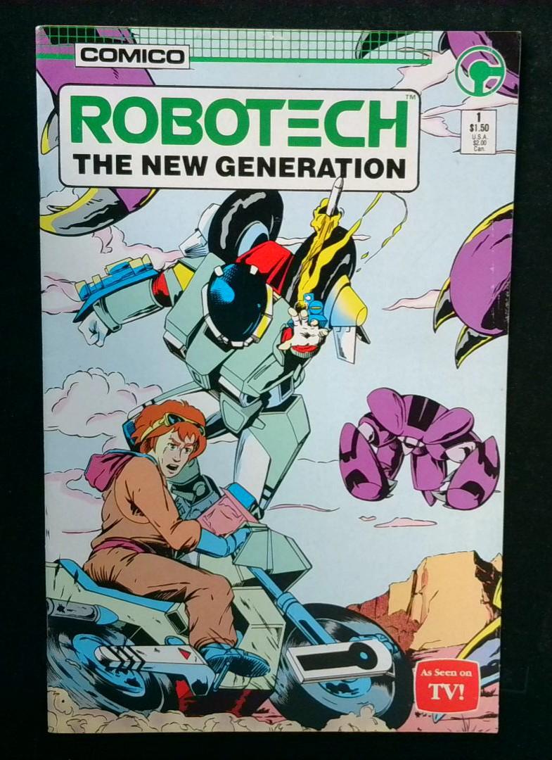 Robotech: The New Generation #1, VF+ Comico, 1985