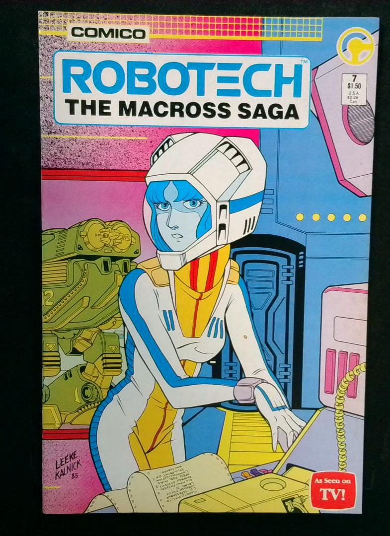Robotech The Macross Saga #7, Comico, 1985