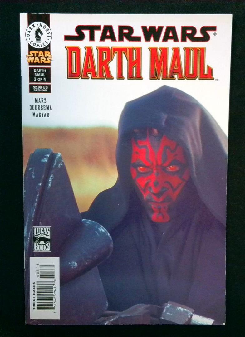 Star Wars Darth Maul #3, NM_ Photo Variant Dark Horse, 2000