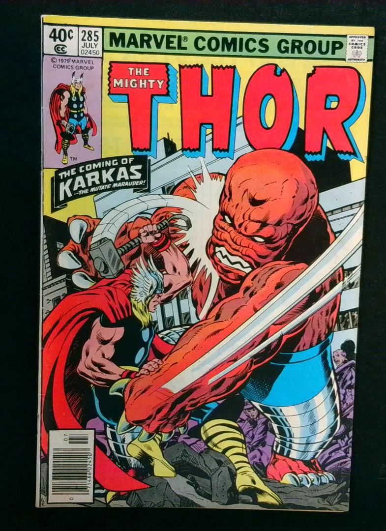 Thor #285, FN+ Eternals Marvel, 1979