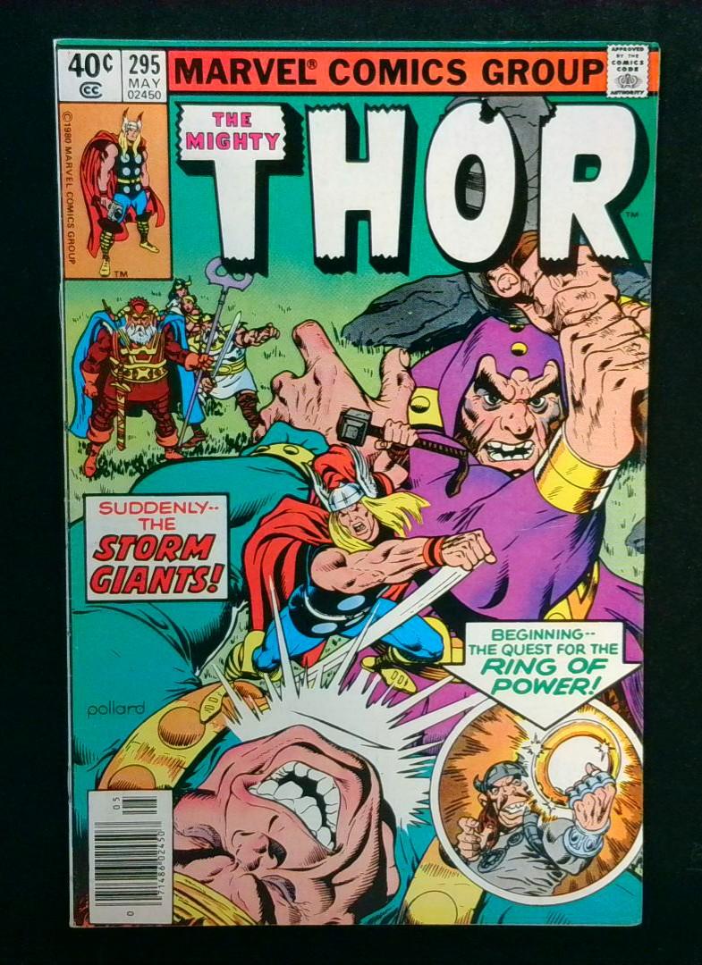 Mighty Thor #295, VF Marvel, 1980