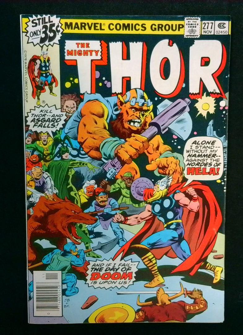 Thor #277, Marvel, 1978