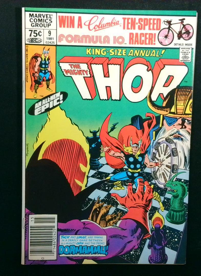 Thor Annual #9, Newsstand Marvel, 1981