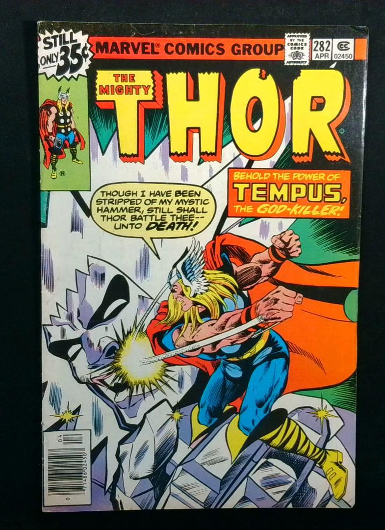 Thor #282, FN 1st Time Keepers Marvel, 1979